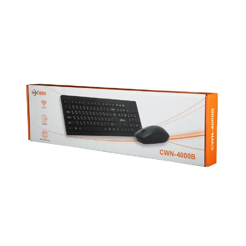کیبورد و ماوس فاطر مدل CWN4000B 7