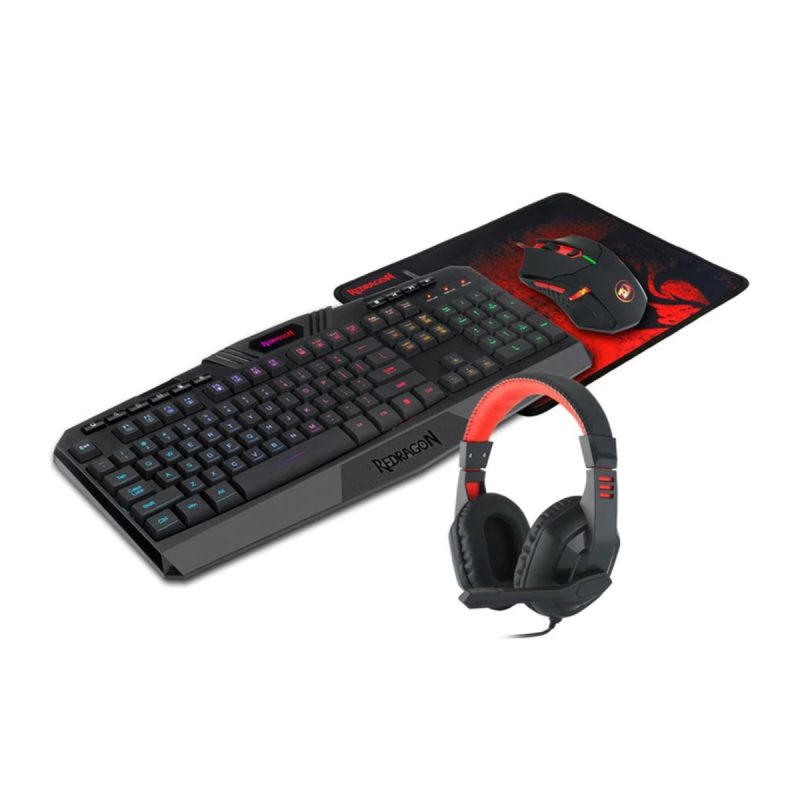 کیبورد و ماوس و هدفون ردراگون مدل S101-BA-2 4