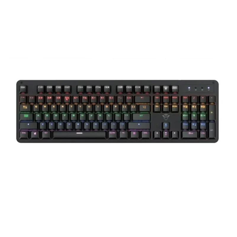 کیبورد گیمینگ تراست مدل GXT 863 MAZZ MECHANICAL - مشکی, گارانتی اصالت و سلامت فیزیکی