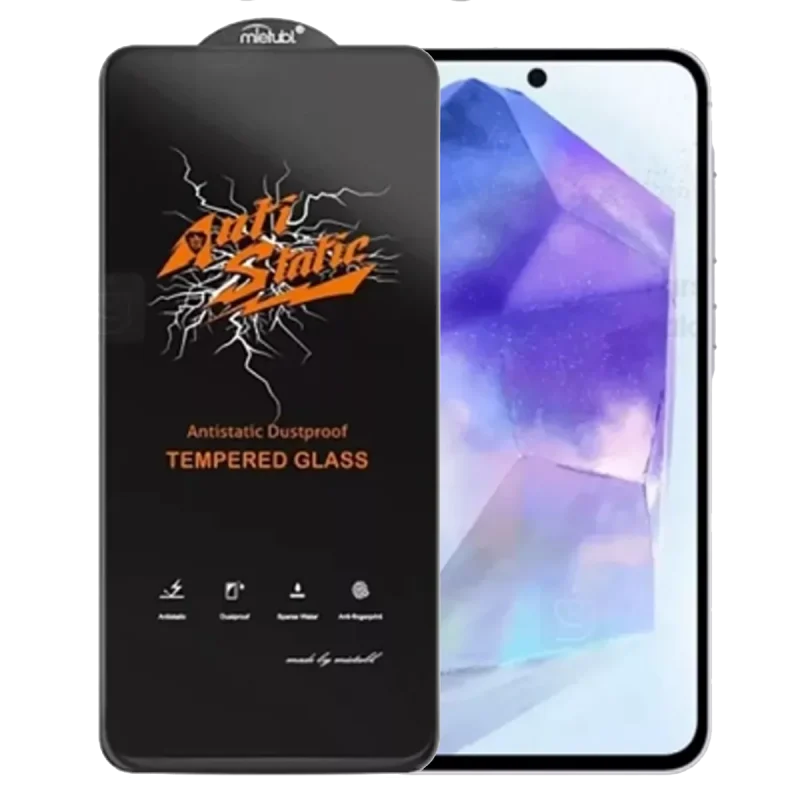 گلس گوشی سامسونگ Galaxy A55 میتوبل مدل آنتی استاتیک - گارانتی اصالت و سلامت فیزیکی گلس گوشی سامسونگ Galaxy A55 میتوبل مدل آنتی استاتیک - گارانتی اصالت و سلامت فیزیکی
