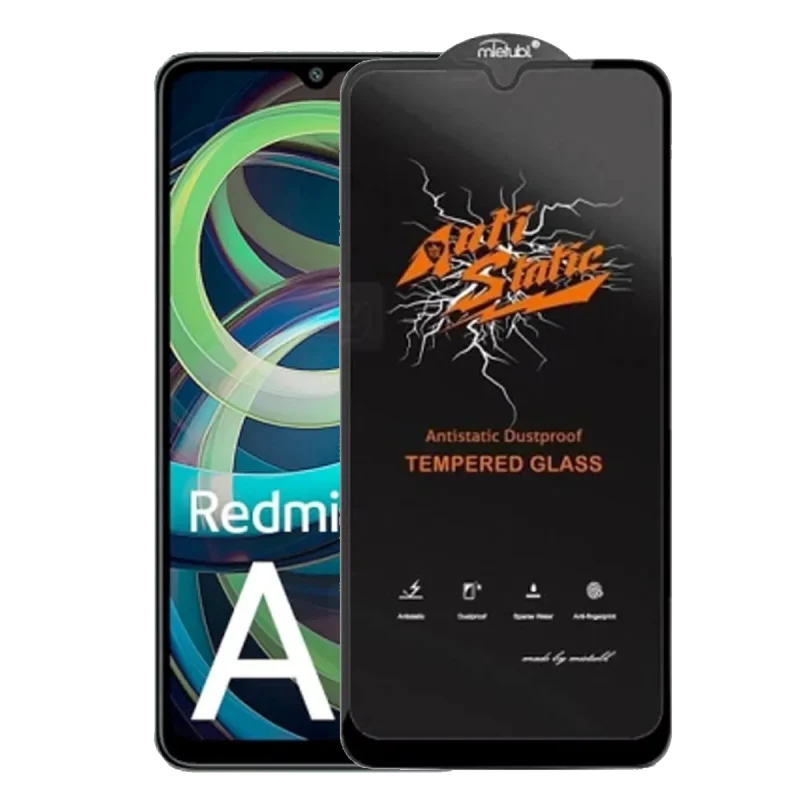 گلس گوشی شیائومی POCO C40/Redmi A3/A3X میتوبل مدل آنتی استاتیک - گارانتی اصالت و سلامت فیزیکی