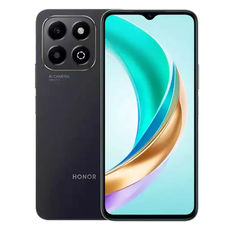 گوشی موبایل آنر مدل Honor x6b حافظه 256 گیگابایت و رم 6 گیگابایت - ۱۸ ماه گارانتی شرکتی - رجیستر شده + کد فعالسازی, مشکی