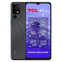 گوشی موبایل تی سی ال مدل TCL 40R 5G حافظه 128 گیگابایت و رم 4 - ۱۸ ماه گارانتی شرکتی - رجیستر شده + کد فعالسازی, مشکی