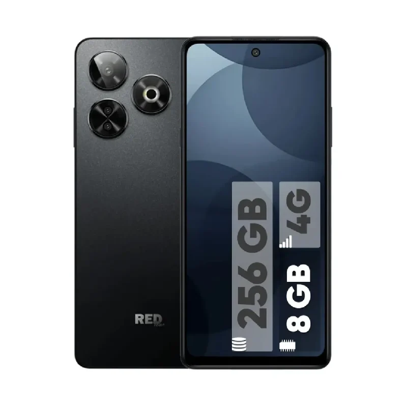 گوشی موبایل رد تون مدل V10 256GB 8GB Ram - مشکی, ۱۸ ماه گارانتی شرکتی - رجیستر شده + کد فعالسازی