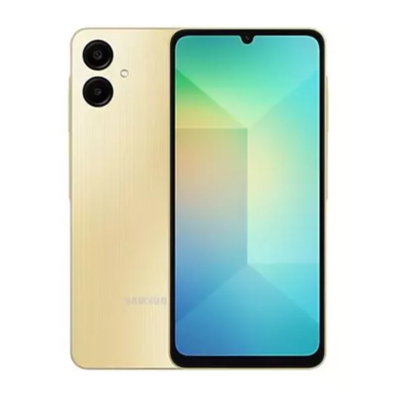 گوشی موبايل سامسونگ مدل Galaxy A06 5G حافظه 64 گیگابایت و رم 4 گیگابایت+شارژر سامسونگ 25 واتی + قاب + گلس 3