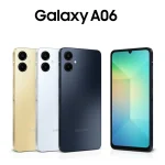 گوشی موبايل سامسونگ مدل Galaxy A06 5G حافظه 64 گیگابایت و رم 4 گیگابایت+شارژر سامسونگ 25 واتی + قاب + گلس 4