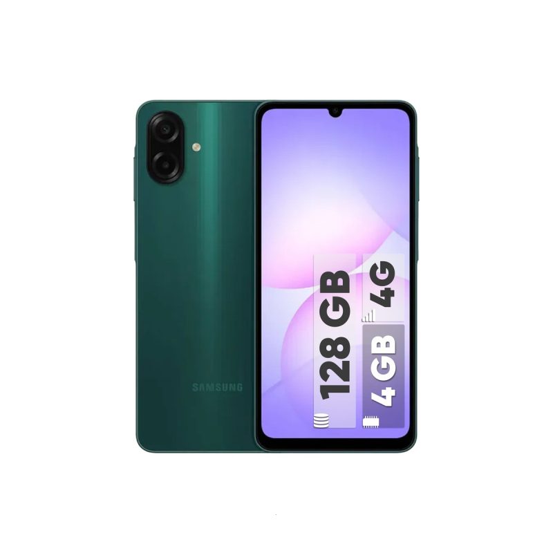 گوشی موبایل سامسونگ مدل Galaxy A07 4G حافظه 128 گیگابایت و رم 4 - مشکی, ۱۸ ماه گارانتی شرکتی - رجیستر شده + کد فعالسازی