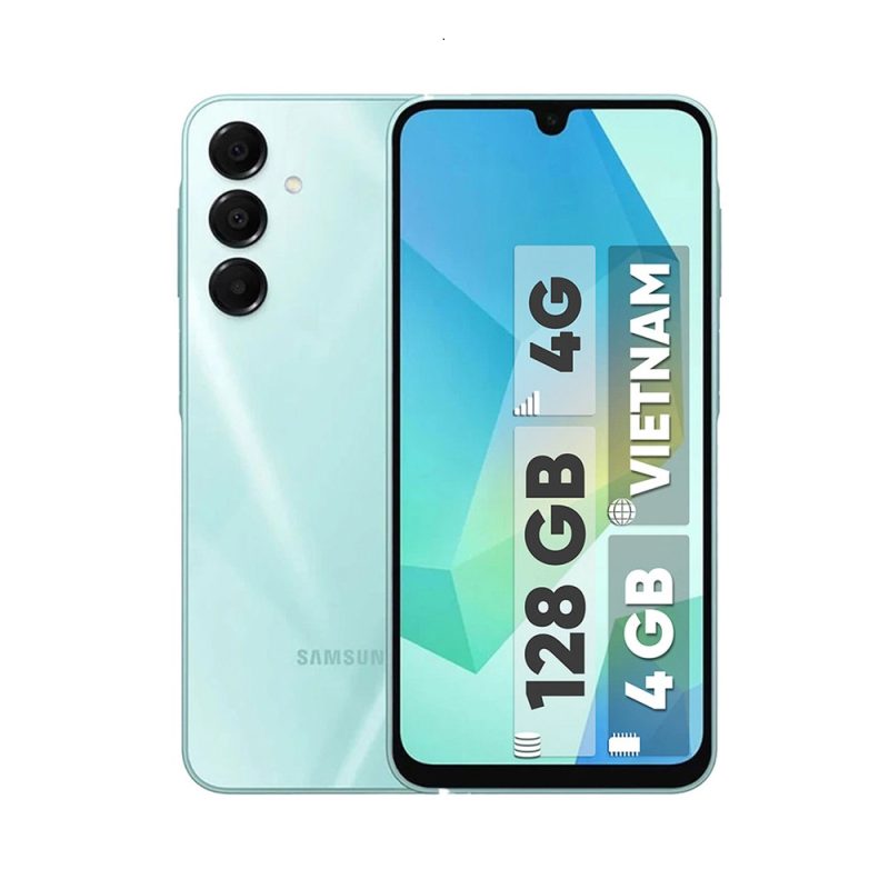 گوشی موبایل سامسونگ مدل Galaxy A16 4G حافظه 128 گیگابایت و رم 4 گیگابایت – ویتنام - خاکستری, ۱۸ ماه گارانتی شرکتی - رجیستر شده + کد فعالسازی