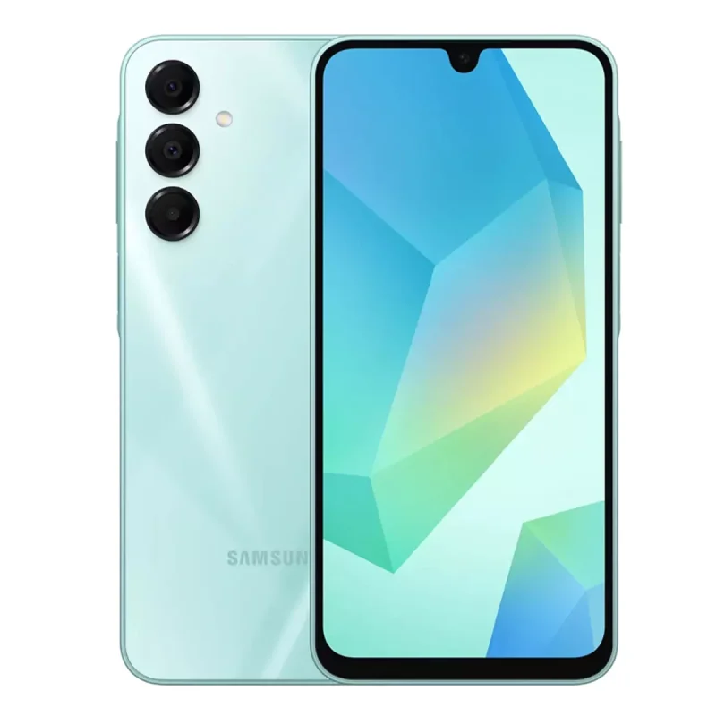 گوشی موبایل سامسونگ مدل Galaxy A16 4G حافظه 128 گیگابایت و رم 4 گیگابایت – ویتنام + شارژر سامسونگ 25 واتی مدل (سه شاخه‌ای) 2