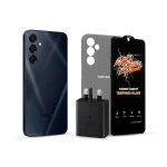 گوشی موبایل سامسونگ مدل Galaxy A16 4G حافظه 128 گیگابایت و رم 4 گیگابایت – ویتنام+شارژر سامسونگ 25 واتی + قاب + گلس - خاکستری, ۱۸ ماه گارانتی شرکتی - رجیستر شده + کد فعالسازی
