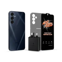 گوشی موبایل سامسونگ مدل Galaxy A16 4G حافظه 128 گیگابایت و رم 4 گیگابایت – ویتنام+شارژر سامسونگ 25 واتی + قاب + گلس - خاکستری, ۱۸ ماه گارانتی شرکتی - رجیستر شده + کد فعالسازی