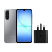 گوشی موبایل سامسونگ مدل Galaxy A17 4G حافظه 128 گیگابایت و رم 4 • ویتنام+شارژر سامسونگ 25 واتی مدل (سه شاخه‌ای) - مشکی, ۱۸ ماه گارانتی شرکتی - رجیستر شده + کد فعالسازی