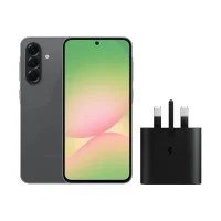 گوشی موبایل سامسونگ مدل Galaxy A56 حافظه 128 گیگابایت و رم 8 • ویتنام+شارژر سامسونگ 25 واتی مدل (سه شاخه‌ای) - گرافیت, ۱۸ ماه گارانتی شرکتی