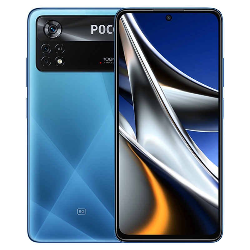 گوشی موبایل شیائومی مدل POCO X4 Pro 5G حافظه 256 گیگابایت و رم 8 – گلوبال - ۱۸ ماه گارانتی شرکتی - رجیستر شده + کد فعالسازی, آبی گوشی موبایل شیائومی مدل POCO X4 Pro 5G حافظه 256 گیگابایت و رم 8 – گلوبال - ۱۸ ماه گارانتی شرکتی - رجیستر شده + کد فعالسازی, آبی