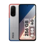 گوشی موبایل شیائومی مدل Poco M7 4G حافظه 256 گیگابایت و رم 8 - نقره ای, ۱۸ ماه گارانتی شرکتی - رجیستر شده + کد فعالسازی