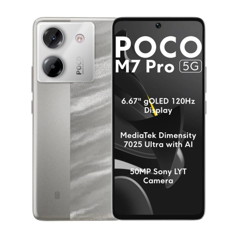 گوشی موبایل شیائومی مدل Poco M7 Pro 5G حافظه 512 گیگابایت و رم 12 2