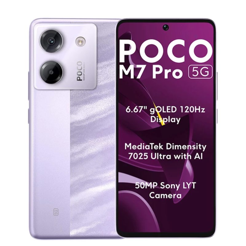 گوشی موبایل شیائومی مدل Poco M7 Pro 5G حافظه 512 گیگابایت و رم 12 3