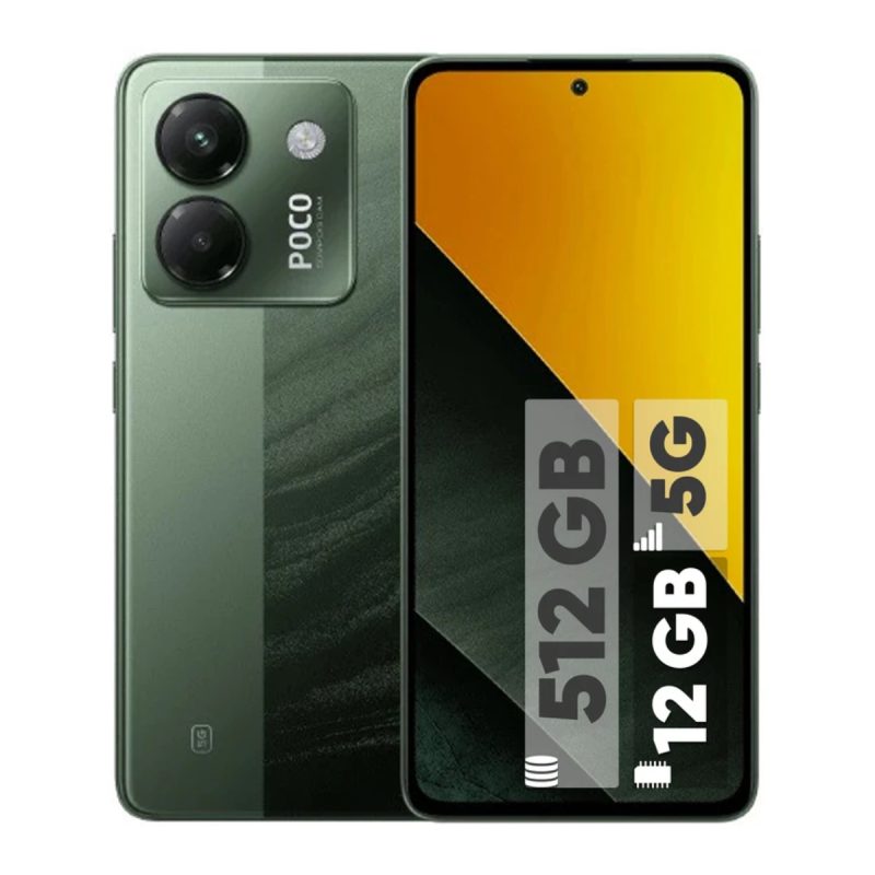 گوشی موبایل شیائومی مدل Poco M7 Pro 5G حافظه 512 گیگابایت و رم 12 - نقره ای, ۱۸ ماه گارانتی شرکتی - رجیستر شده + کد فعالسازی