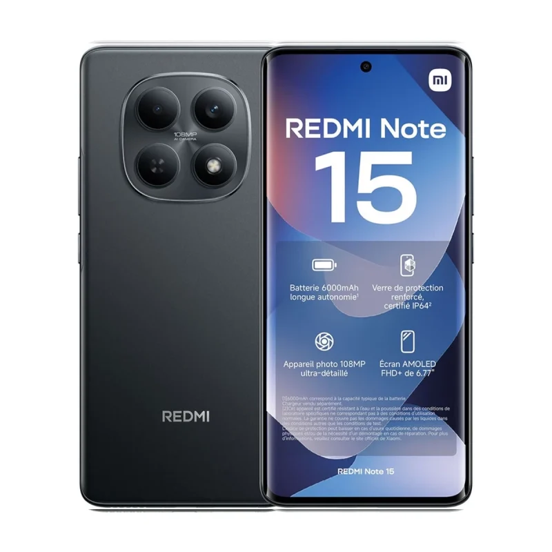 گوشی موبایل شیائومی مدل Redmi Note 15 4G حافظه 256 گیگابایت و رم 8 6