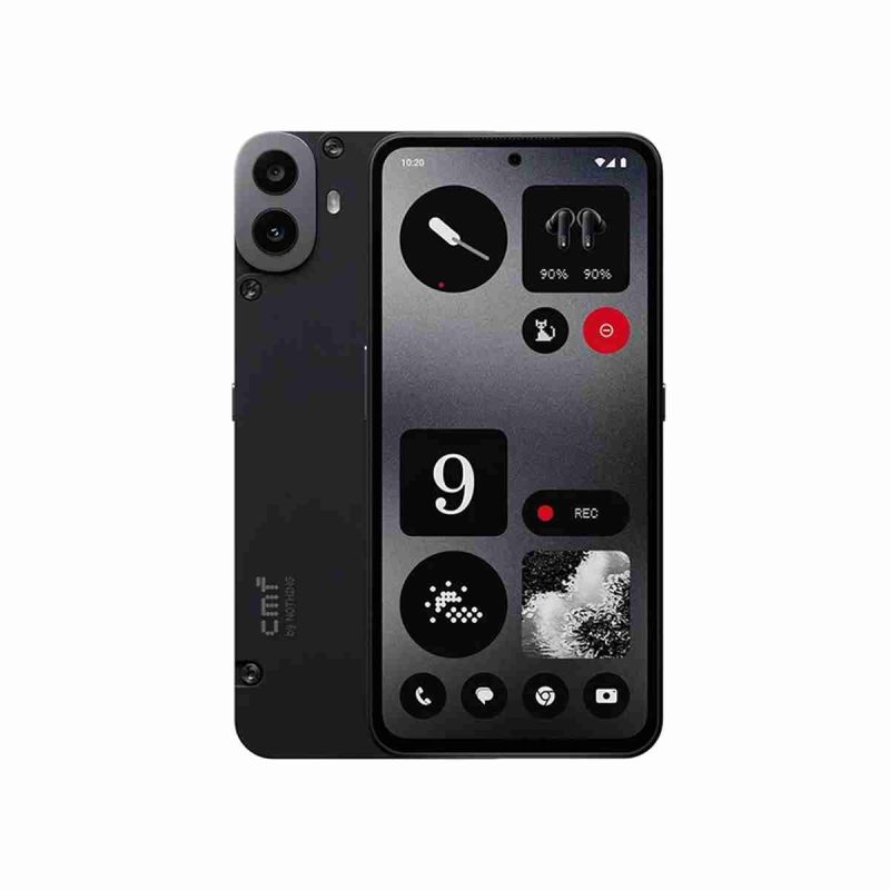 گوشی موبایل ناتینگ مدل CMF Phone 1 دو سیم کارت ظرفیت 256 گیگابایت و رم 8 گیگابایت - مشکی, ۱۸ ماه گارانتی شرکتی