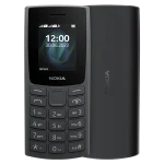 گوشی موبایل نوکیا مدل Nokia 105 (2023) – مونتاژ ایران تحت لیسانس نوکیا - 18 ماه گارانتی سامتل(30 روز گارانتی تعویض), مشکی